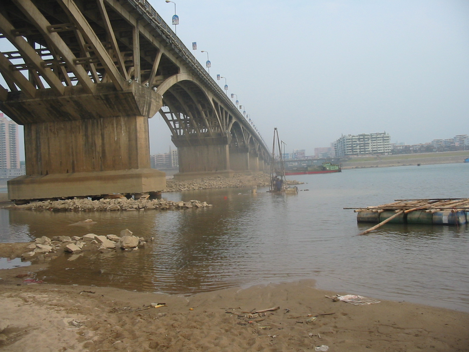 清遠北江大橋(姐妹新橋)工程地質(zhì)勘察.JPG